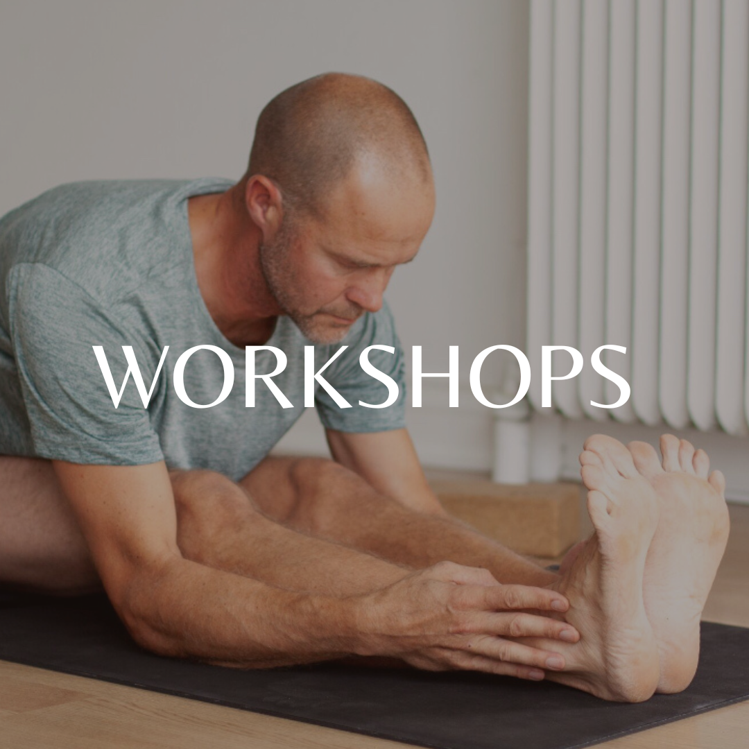 workshops i yoga, för nybörjare men även den vana yogin